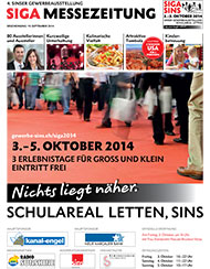SIGA 2014 Messezeitung